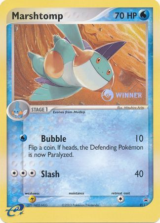 Marshtomp (011) (Jumbo Card) [Nintendo: Black Star Promos] | Exor Games Bridgewater