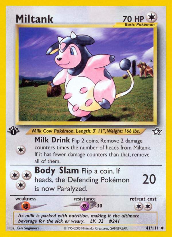 Miltank (41/111) [Neo Genesis 1st Edition] | Exor Games Bridgewater