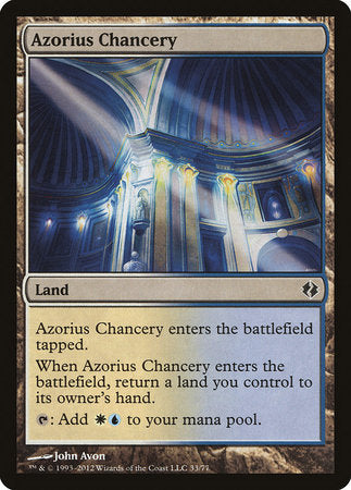 Azorius Chancery [Duel Decks: Venser vs. Koth] | Exor Games Bridgewater