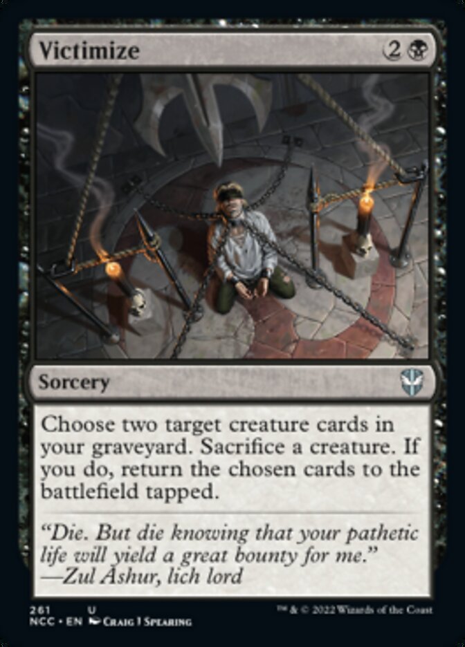 Victimize [Streets of New Capenna Commander] | Exor Games Bridgewater