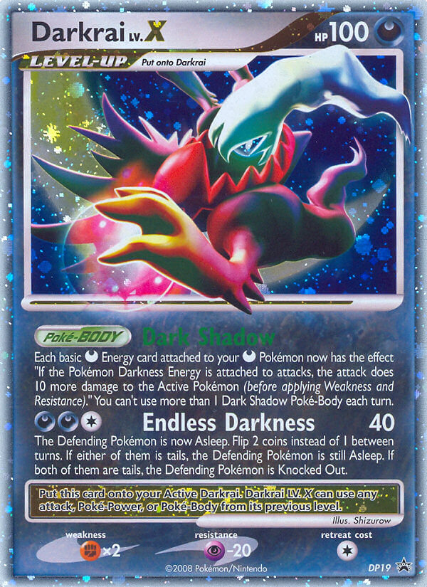 Darkrai LV.X (DP19) [Diamond & Pearl: Black Star Promos] | Exor Games Bridgewater