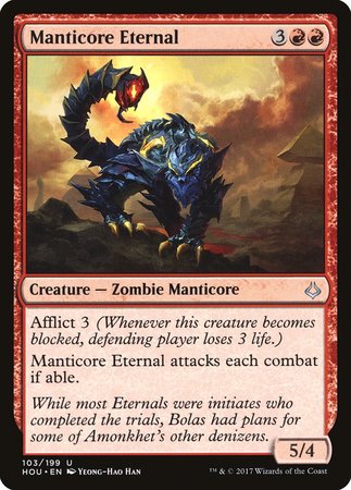 Manticore Eternal [Hour of Devastation] | Exor Games Bridgewater