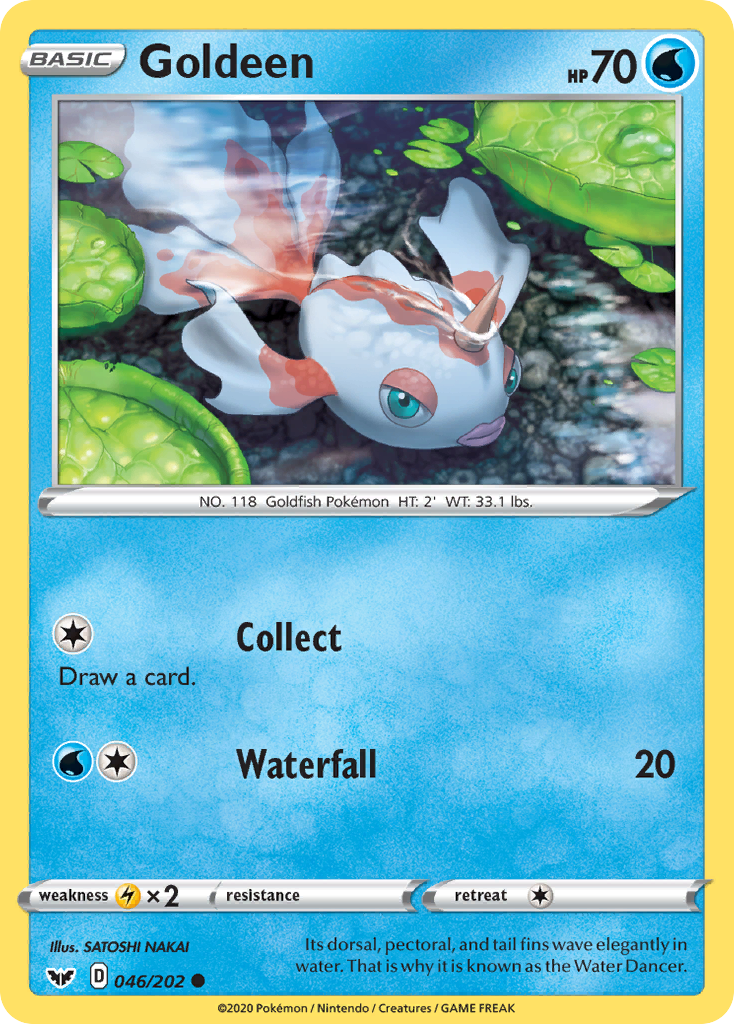 Goldeen (046/202) [Sword & Shield: Base Set] | Exor Games Bridgewater