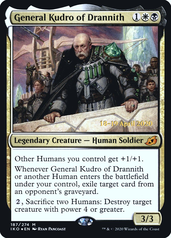 General Kudro of Drannith  [Ikoria: Lair of Behemoths Prerelease Promos] | Exor Games Bridgewater