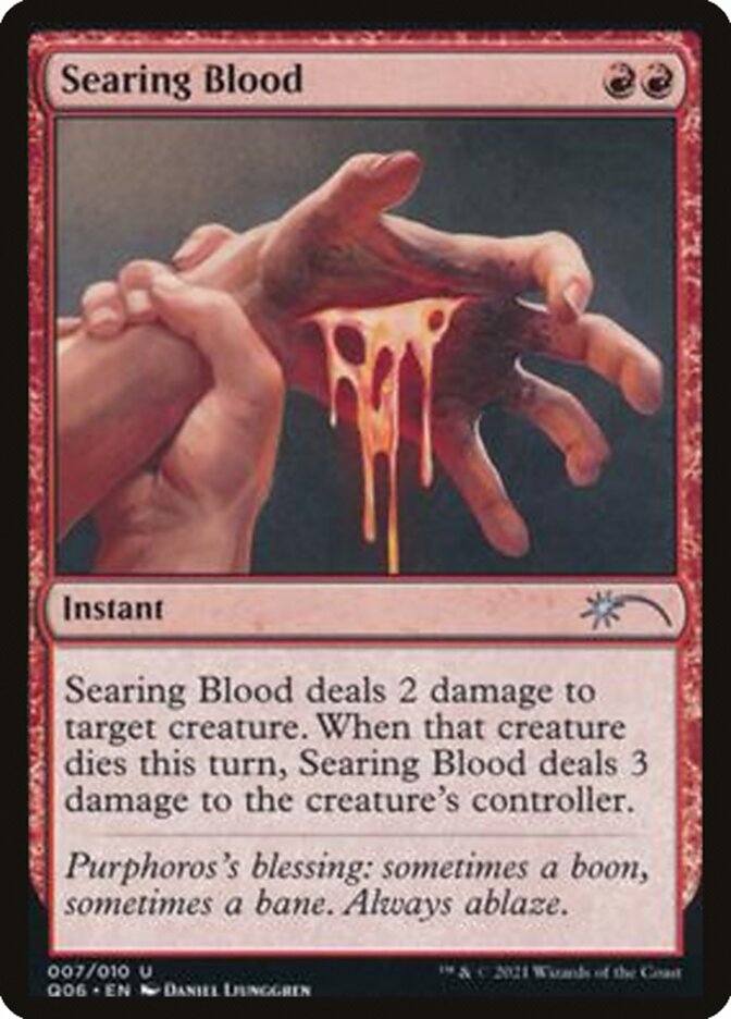 Searing Blood [Pioneer Challenger Decks 2021] | Exor Games Bridgewater