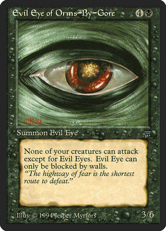 Evil Eye of Orms-By-Gore [Legends] | Exor Games Bridgewater