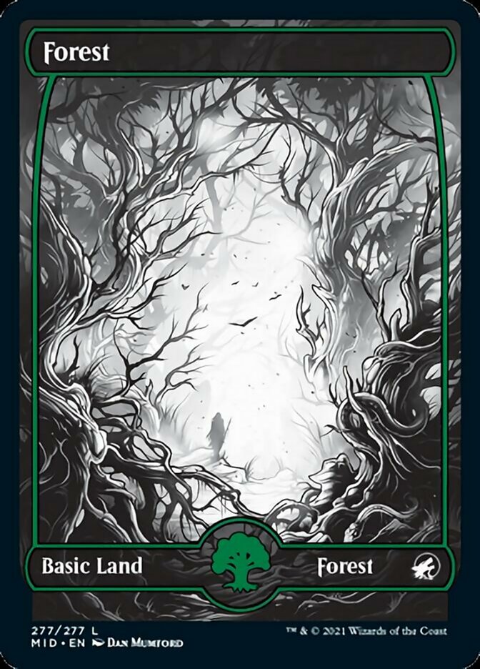 Forest (277) [Innistrad: Midnight Hunt] | Exor Games Bridgewater