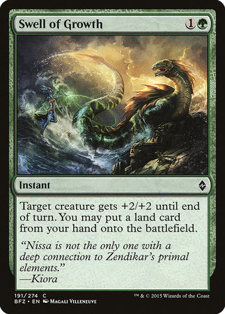 Swell of Growth [Battle for Zendikar] | Exor Games Bridgewater