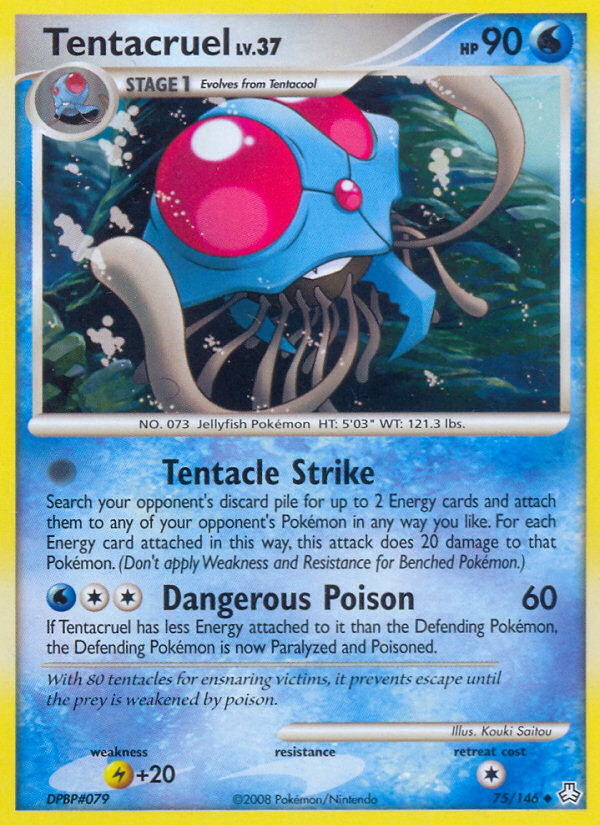 Tentacruel (75/146) [Diamond & Pearl: Legends Awakened] | Exor Games Bridgewater