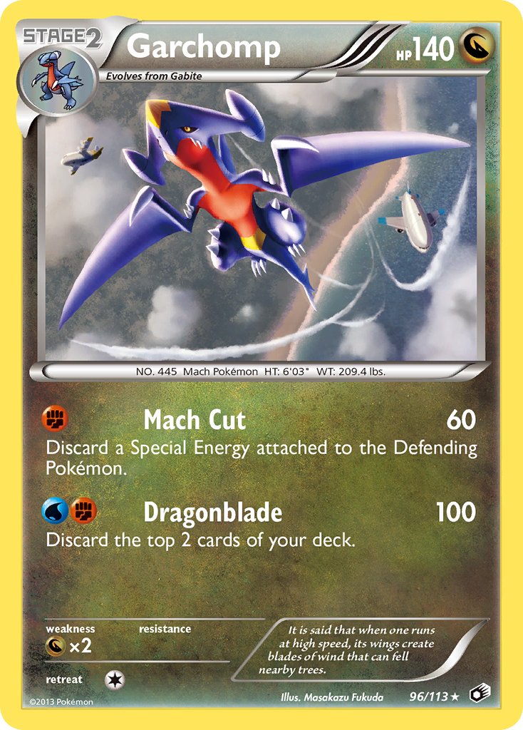 Garchomp (96/113) [Black & White: Legendary Treasures] | Exor Games Bridgewater