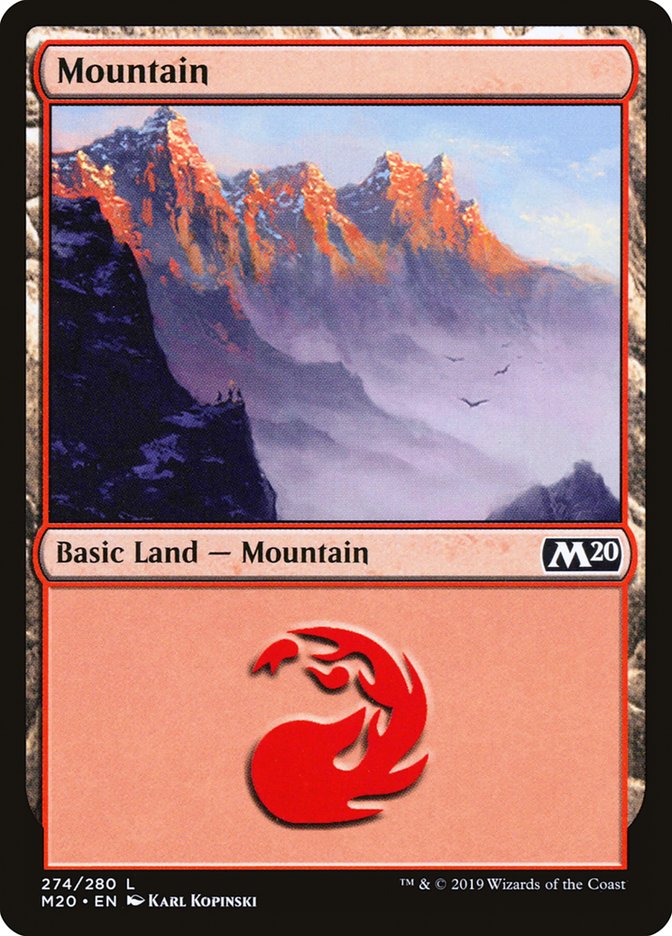 Mountain (#274) [Core Set 2020] | Exor Games Bridgewater