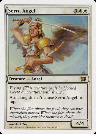 Serra Angel [Eighth Edition] | Exor Games Bridgewater