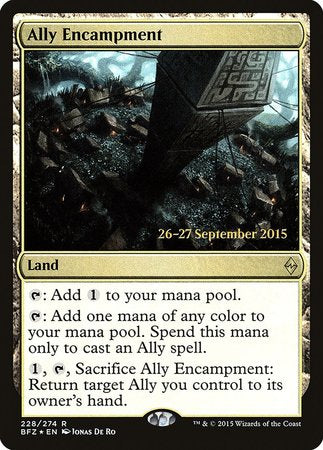 Ally Encampment [Battle for Zendikar Promos] | Exor Games Bridgewater