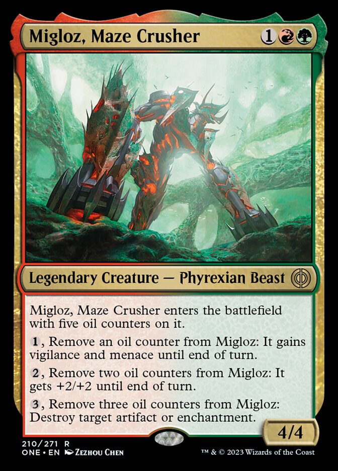 Migloz, Maze Crusher [Phyrexia: All Will Be One] | Exor Games Bridgewater