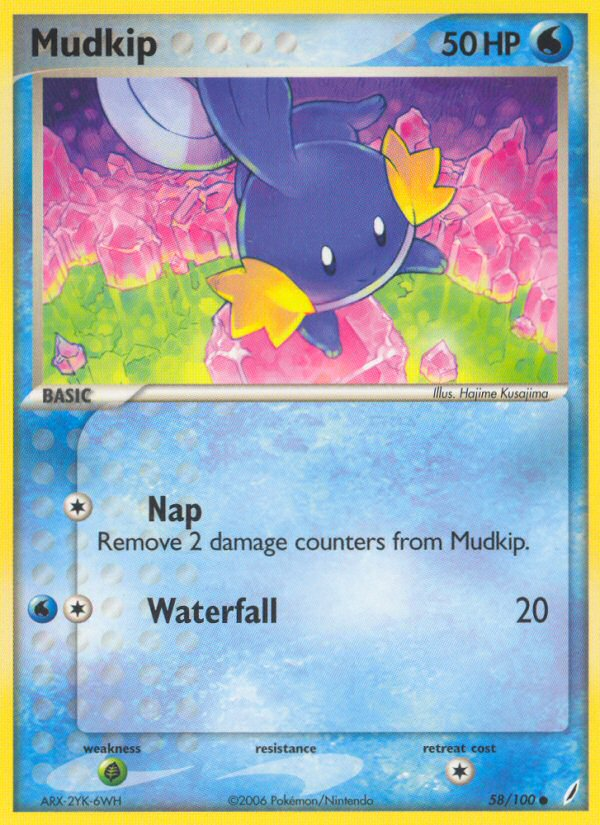 Mudkip (58/100) [EX: Crystal Guardians] | Exor Games Bridgewater