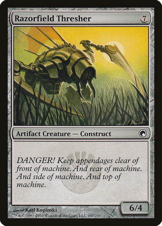 Razorfield Thresher [Scars of Mirrodin] | Exor Games Bridgewater