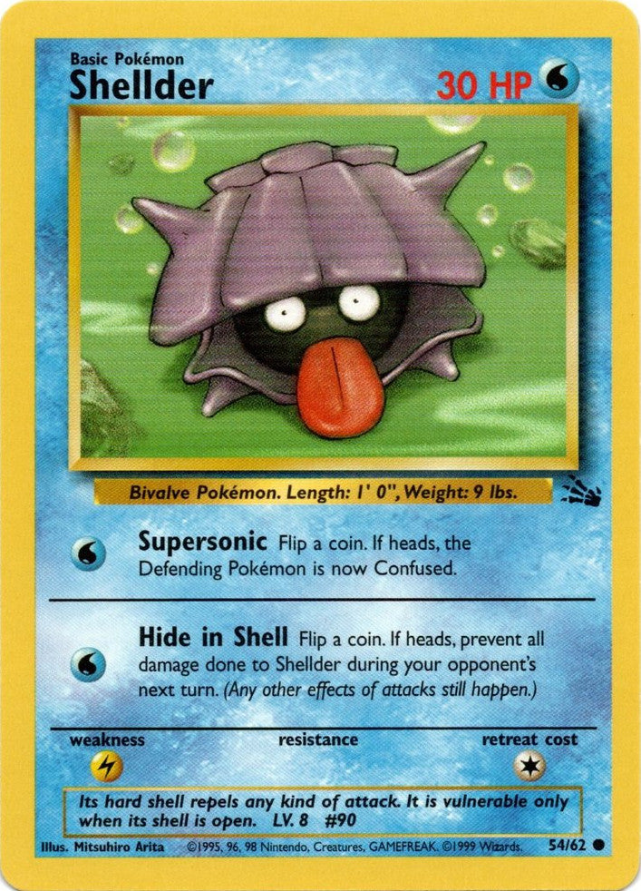 Shellder (54/62) [Fossil Unlimited] | Exor Games Bridgewater