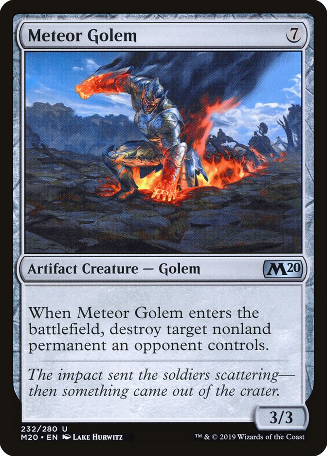 Meteor Golem [Core Set 2020] | Exor Games Bridgewater