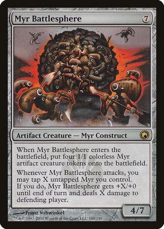 Myr Battlesphere [Scars of Mirrodin] | Exor Games Bridgewater