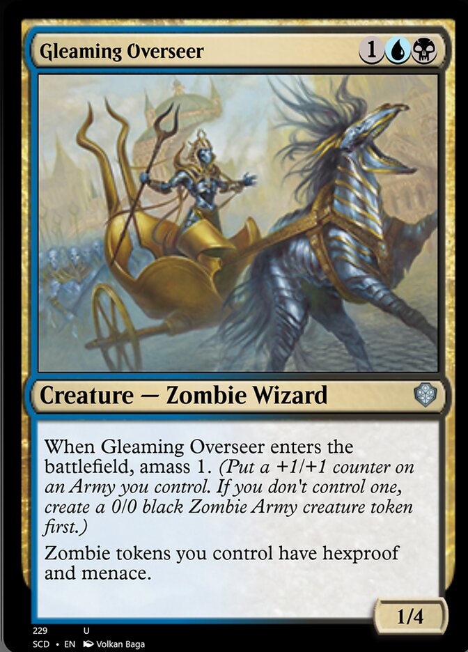 Gleaming Overseer [Starter Commander Decks] | Exor Games Bridgewater