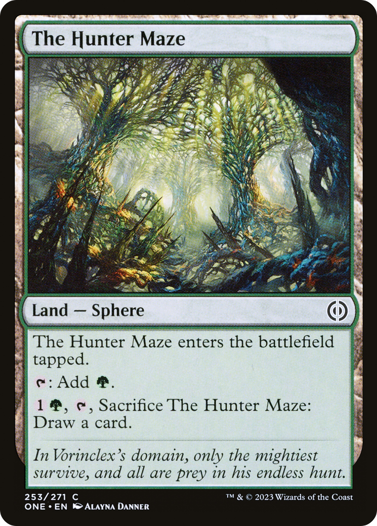 The Hunter Maze [Phyrexia: All Will Be One] | Exor Games Bridgewater