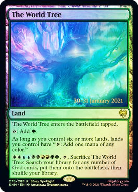 The World Tree  [Kaldheim Prerelease Promos] | Exor Games Bridgewater