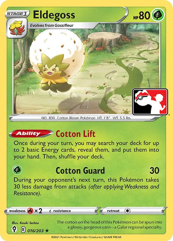 Eldegoss (016/203) [Prize Pack Series One] | Exor Games Bridgewater