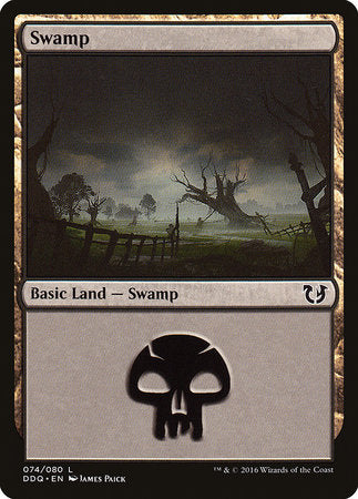 Swamp (74) [Duel Decks: Blessed vs. Cursed] | Exor Games Bridgewater