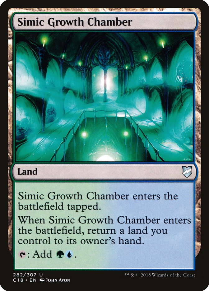 Simic Growth Chamber [Commander 2018] | Exor Games Bridgewater