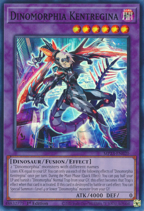 Dinomorphia Kentregina [MP23-EN020] Super Rare | Exor Games Bridgewater