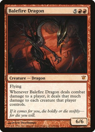 Balefire Dragon [Innistrad] | Exor Games Bridgewater