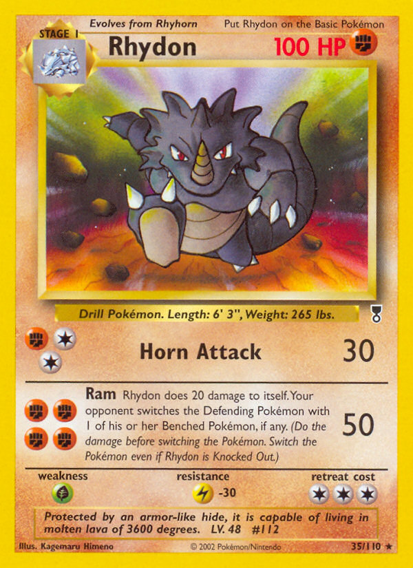 Rhydon (35/110) [Legendary Collection] | Exor Games Bridgewater