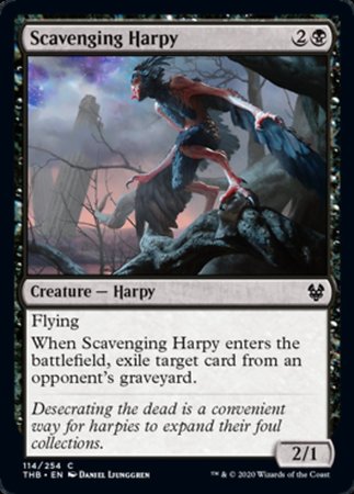 Scavenging Harpy [Theros Beyond Death] | Exor Games Bridgewater