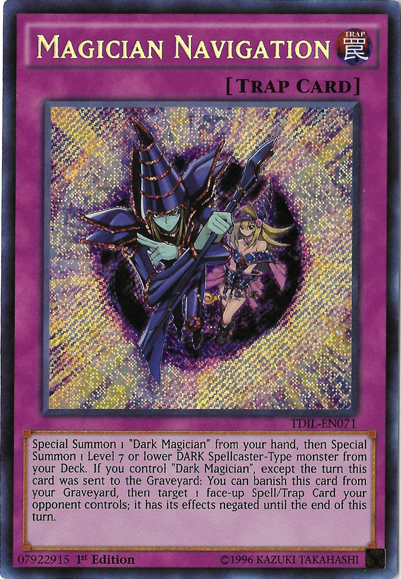 Magician Navigation [TDIL-EN071] Secret Rare | Exor Games Bridgewater