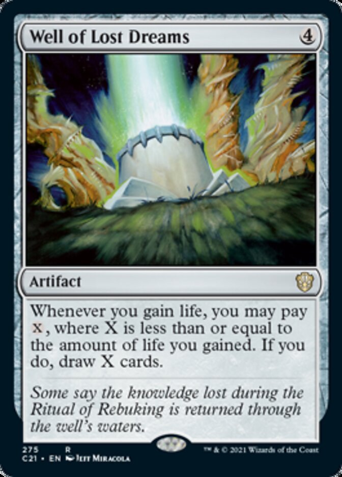 Well of Lost Dreams [Commander 2021] | Exor Games Bridgewater