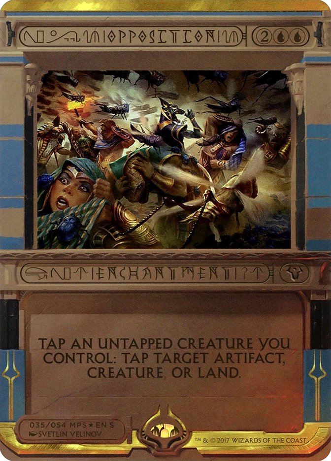 Opposition (Invocation) [Amonkhet Invocations] | Exor Games Bridgewater