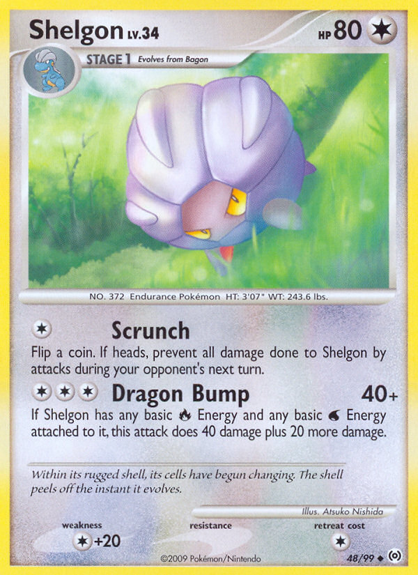 Shelgon (48/99) [Platinum: Arceus] | Exor Games Bridgewater