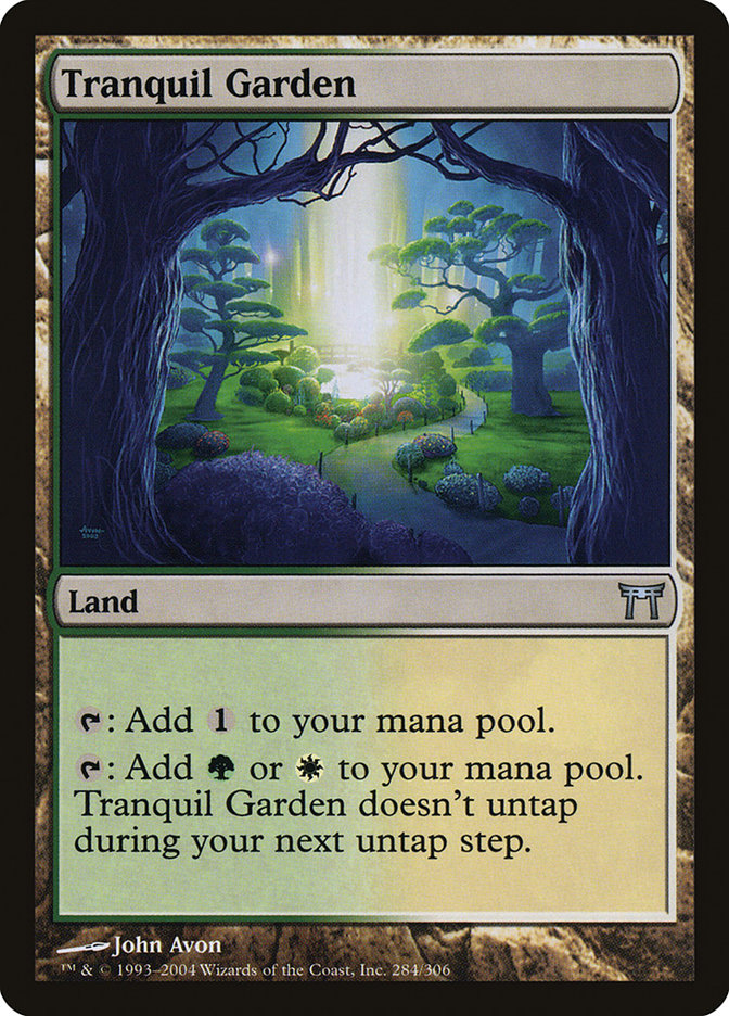 Tranquil Garden [Champions of Kamigawa] | Exor Games Bridgewater