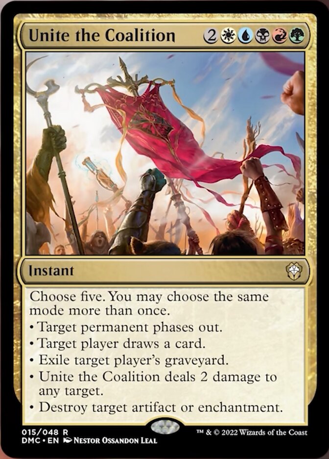 Unite the Coalition [Dominaria United Commander] | Exor Games Bridgewater