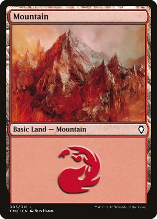 Mountain (303) [Commander Anthology Volume II] | Exor Games Bridgewater