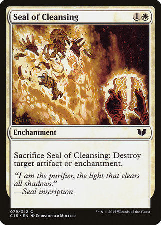 Seal of Cleansing [Commander 2015] | Exor Games Bridgewater