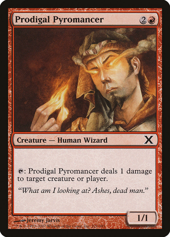 Prodigal Pyromancer [Tenth Edition] | Exor Games Bridgewater