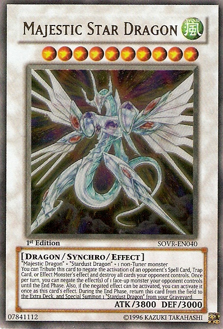 Majestic Star Dragon [SOVR-EN040] Ultra Rare | Exor Games Bridgewater