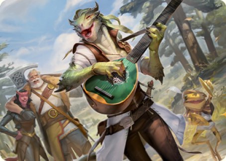 Wandering Troubadour Art Card [Dungeons & Dragons: Adventures in the Forgotten Realms Art Series] | Exor Games Bridgewater