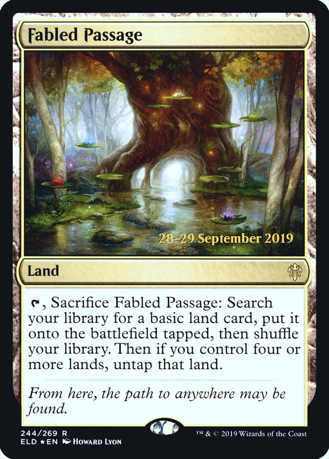 Fabled Passage  [Throne of Eldraine Prerelease Promos] | Exor Games Bridgewater