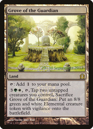Grove of the Guardian [Return to Ravnica Promos] | Exor Games Bridgewater