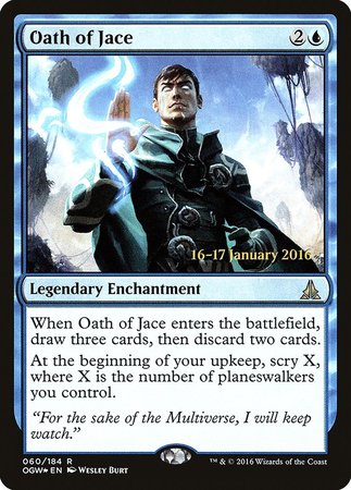 Oath of Jace [Oath of the Gatewatch Promos] | Exor Games Bridgewater