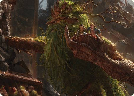 Treebeard, Gracious Host Art Card [The Lord of the Rings: Tales of Middle-earth Art Series] | Exor Games Bridgewater