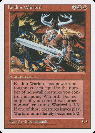 Keldon Warlord [Fourth Edition] | Exor Games Bridgewater