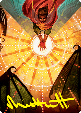 Grapeshot Art Card (Gold-Stamped Signature) [Strixhaven: School of Mages Art Series] | Exor Games Bridgewater
